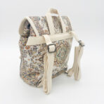 carpet backpack-beige